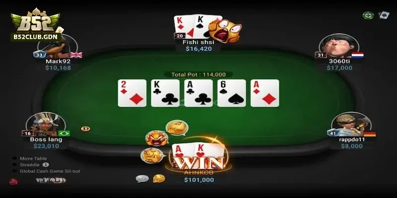 Top Game Đổi Thưởng Hot Nhất Trên B52Club Tháng 11/2025 Tựa game đổi thưởng Poker trí tuệ