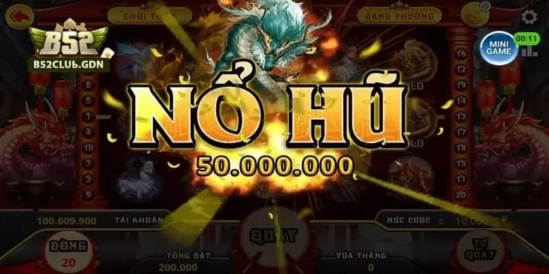 Bảng RTP B52Club: Những Slot Nổ Hũ Tỷ Lệ Trả Thưởng Cao RTP giúp người chơi kiểm soát cảm xúc và kỳ vọng